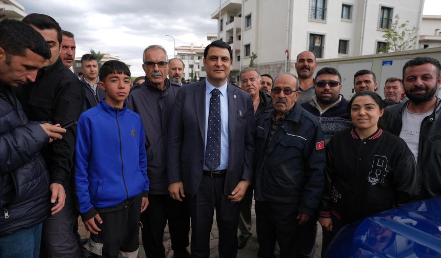 BAŞKAN YILMAZ VATANDAŞLARLA BİR ARAYA GELDİ