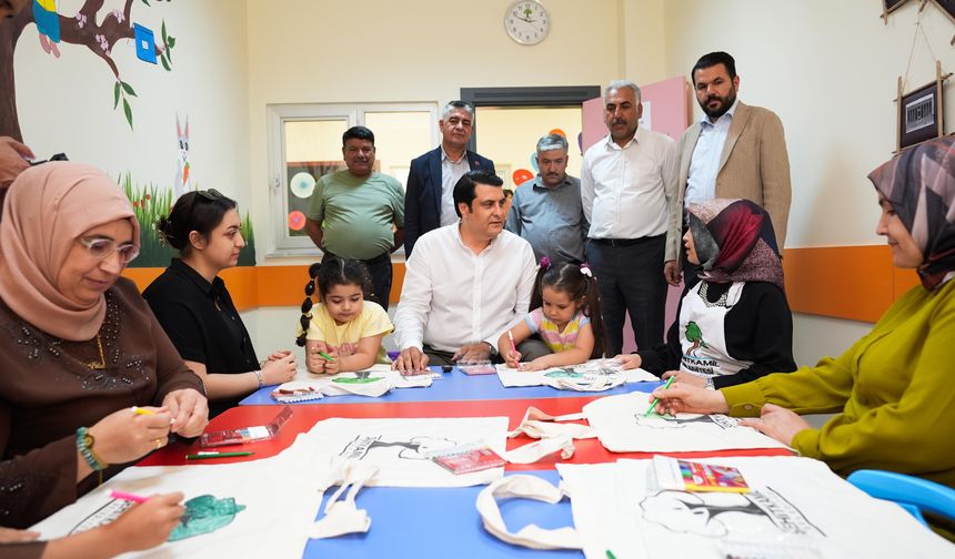BAŞKAN YILMAZ’DAN SEYRANTEPE’YE ÇOCUK ETKİNLİK MERKEZi