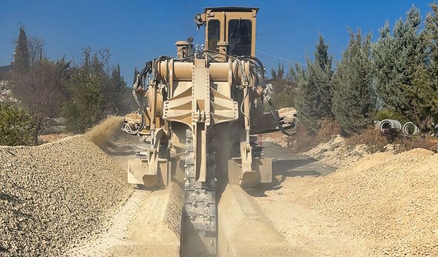 BURÇ’TA GASKİ’NİN ALTYAPI ÇALIŞMALARI HIZLANDI