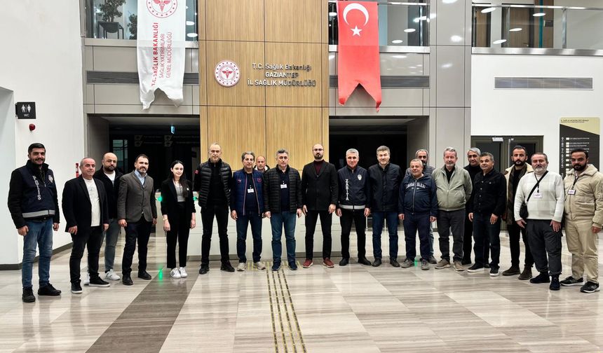 Gaziantep İl Sağlık Müdürlüğü, Kahramanmaraş ve Kilis ile Ortak Tütün Denetimi Gerçekleştirdi