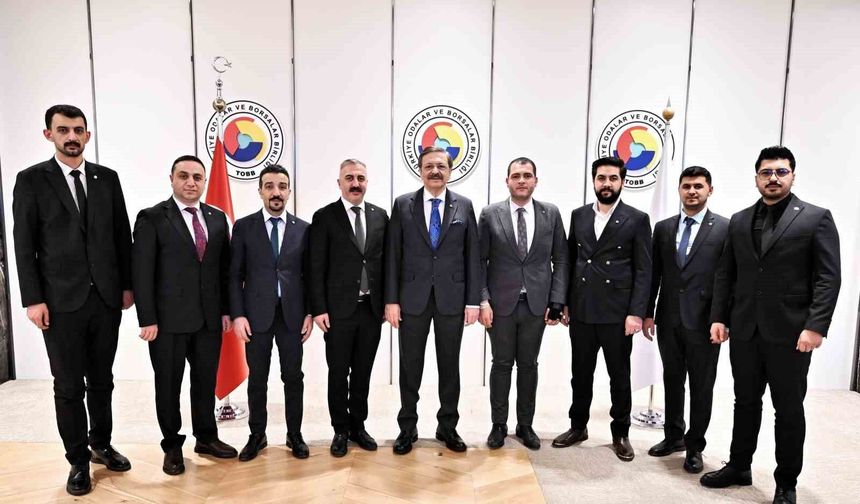 TOBB Van GGK'dan Hisarcıklıoğlu'na ziyaret