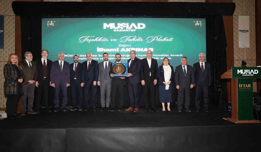 MÜSİAD Gaziantep'te iftar programı düzenlendi