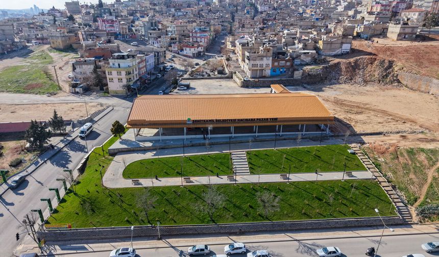 HACIBABA PAZAR YERİ AÇILDI