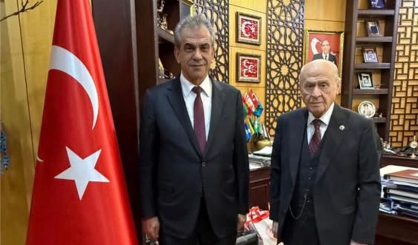 İbrahim Erdemoğlu, Devlet Bahçeli’yi Ziyaret Etti
