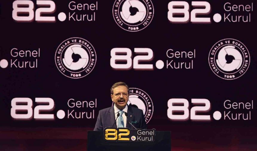 GTB heyeti, TOBB 82'inci genel kuruluna katıldı
