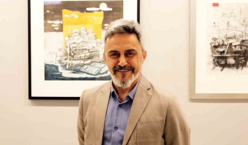 Prof. Dr. Erol Murat Yıldız SANKO Sanat Galerisi'nde sergi açtı