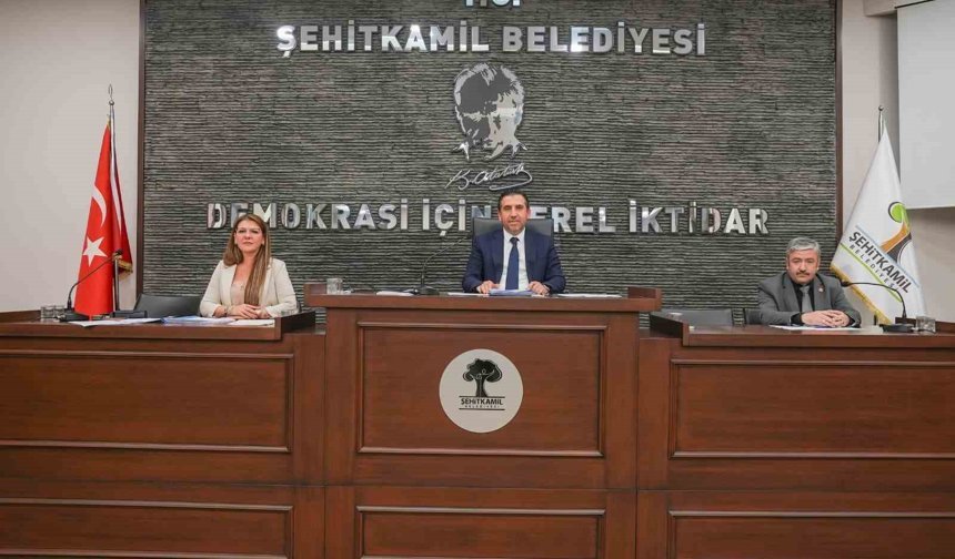 Şehitkamil Belediyesi mayıs ayı meclis toplantısı tamamlandı