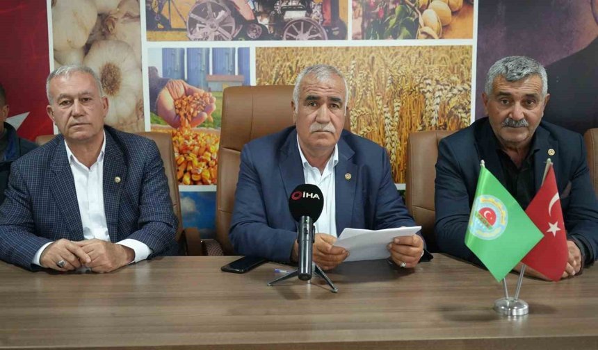 Ziraat oda başkanlarından zarar açıklaması