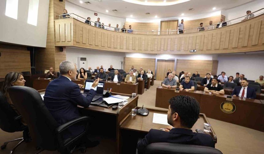 Şahinbey Belediyesi temmuz ayı meclis toplantısı yapıldı