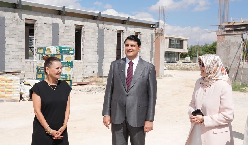 BAŞKAN YILMAZ’DAN GAZİANTEP OTİZM VAKFI OKULU’NA ZİYARET
