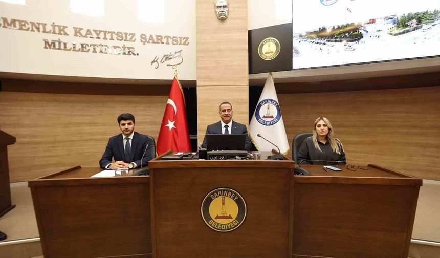 Şahinbey Belediyesi eylül ayı meclis toplantısı yapıldı