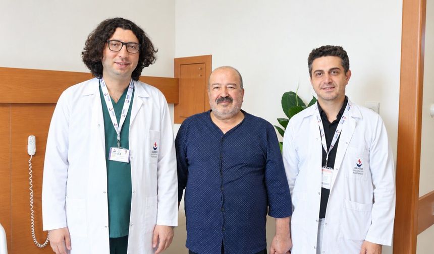 SANKO’DA DAMAR DARLIĞI TEDAVİSİYLE SAĞLIĞINA KAVUŞTU