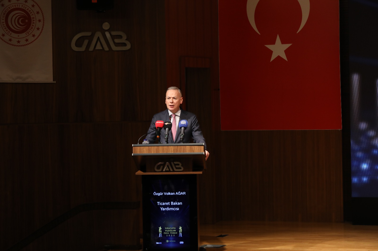 Ticaret Bakan Yardımcısı Özgür Volkan Ağar,