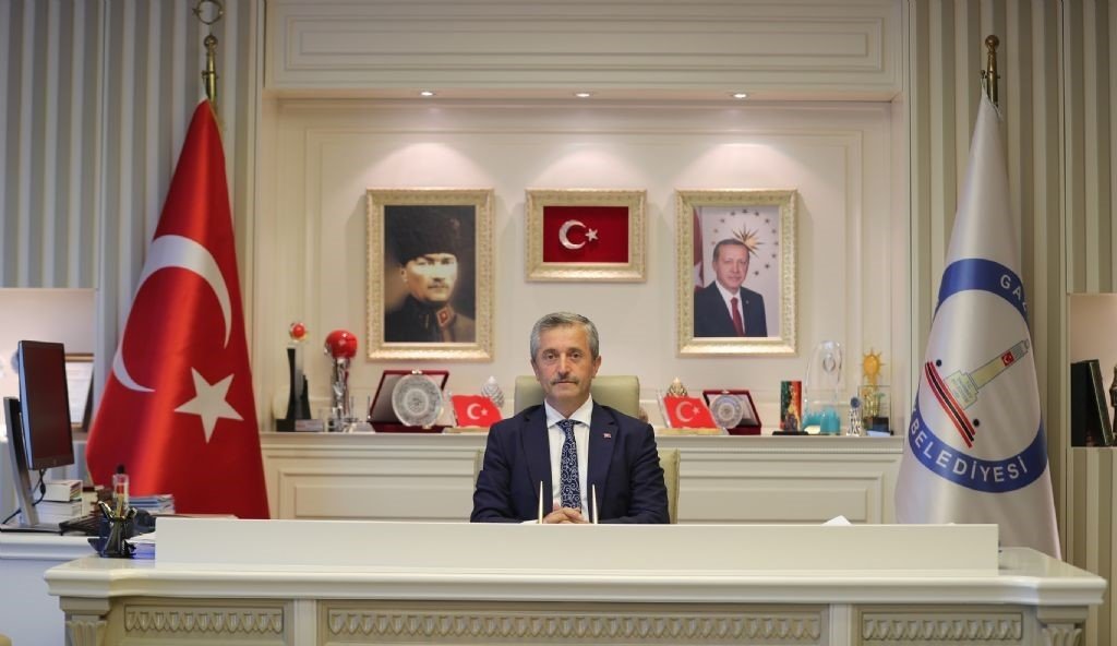 Şahinbey Belediyesi'nden 'de Filistin için destek yürüyüşü