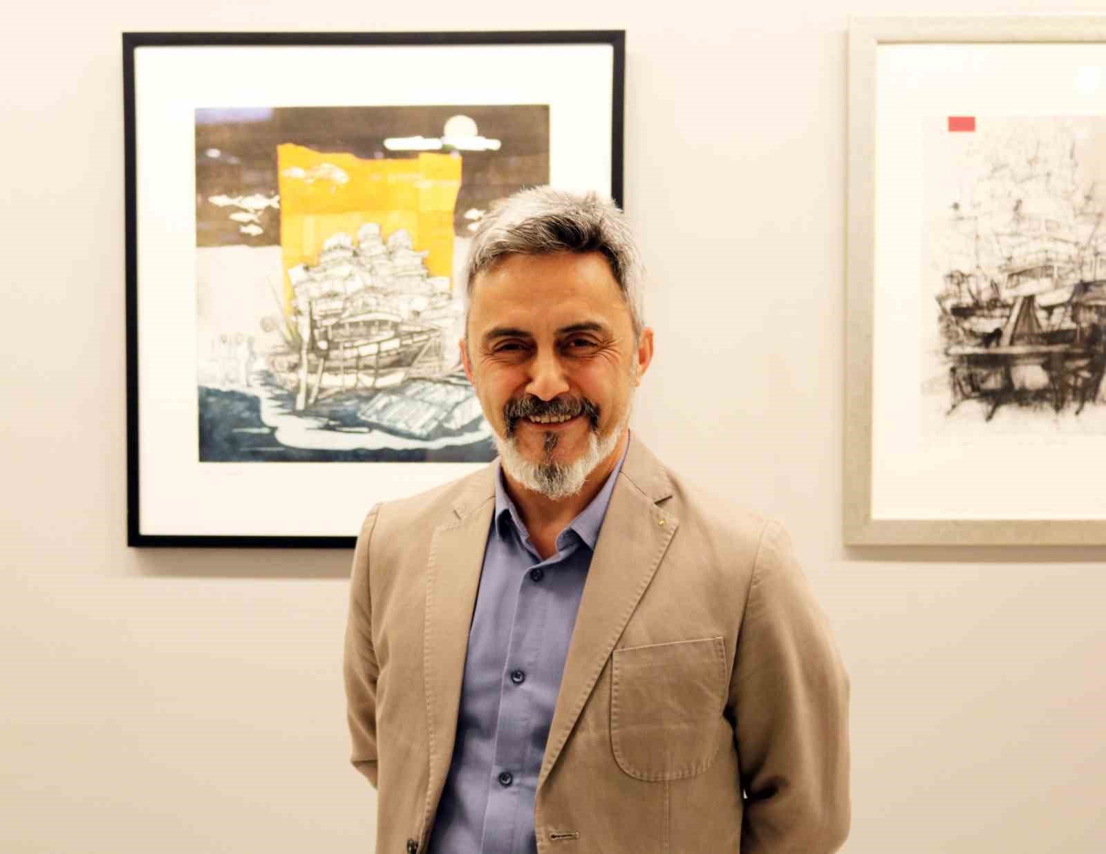 Prof. Dr. Erol Murat Yıldız SANKO Sanat Galerisi'nde sergi açtı