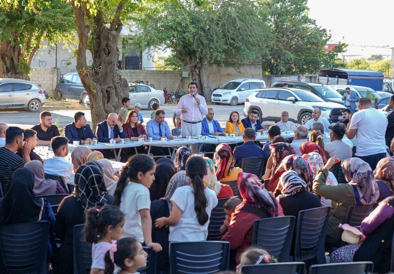 Başkan Yılmaz'dan Erikli Mahallesi'ne ziyaret