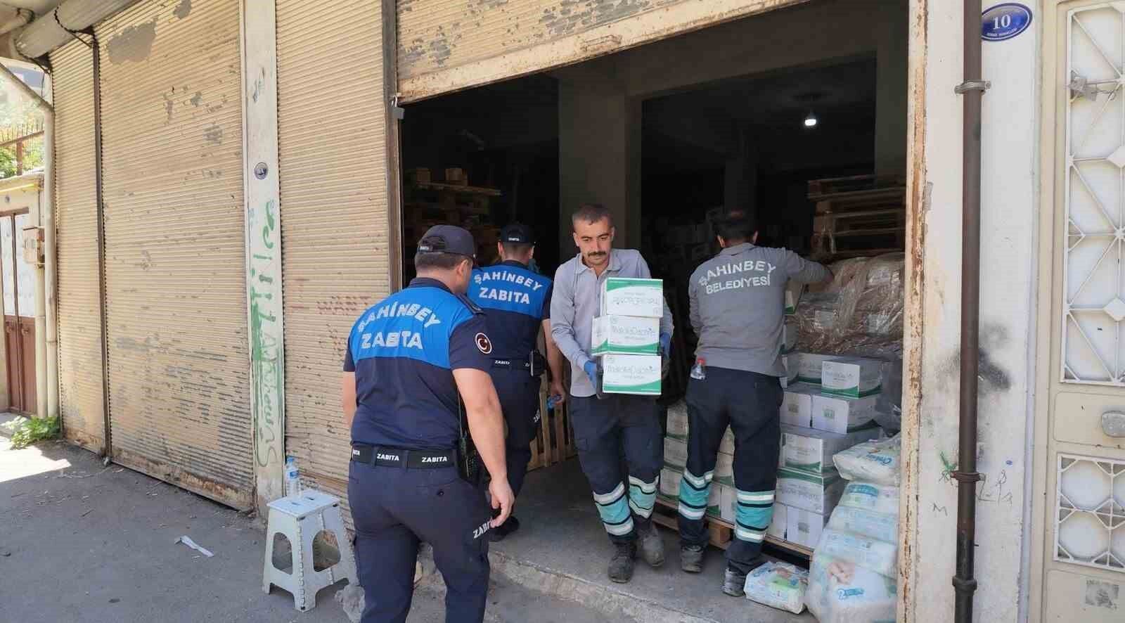 Şahinbey Belediyesi'nden sahte etiket operasyonu