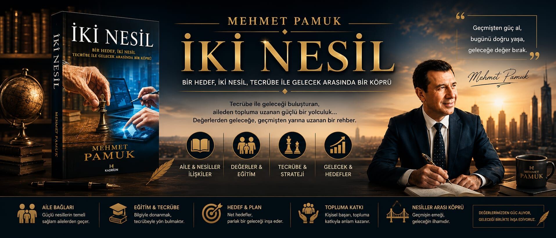 "İki Nesil" okuyucularıyla buluştu